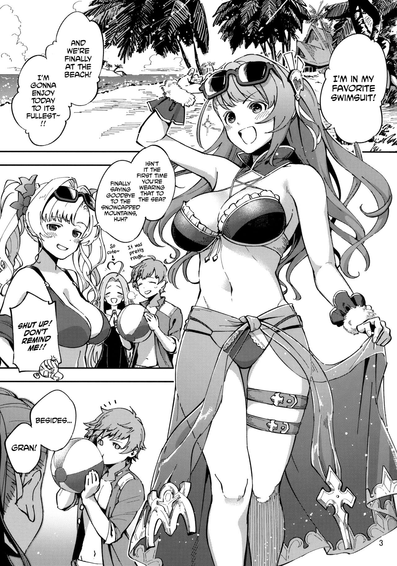 Bea ga Mizugi ni Kigaetara | When Bea Puts On Her Swimsuit page 2 full