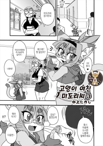 [Nakagami Takashi] Neko Kano no Midori-san 3 | 고양이 여친 미도리씨 3 (Monthly QooPA 2015-06) [Korean] [팀 메이드캣] [Digital] cover