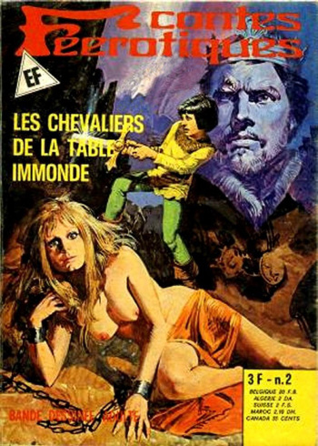 Elvifrance - Contes feerotiques - 002 - Les chevaliers de la table immonde cover