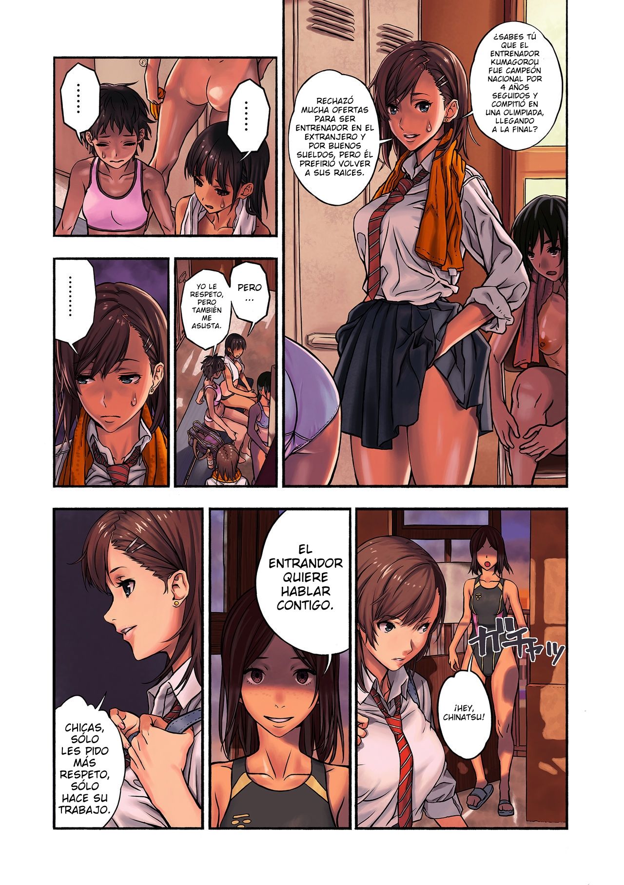 Chinatsu to Kuma-chan Sensei | El fin de la primavera page 9 full