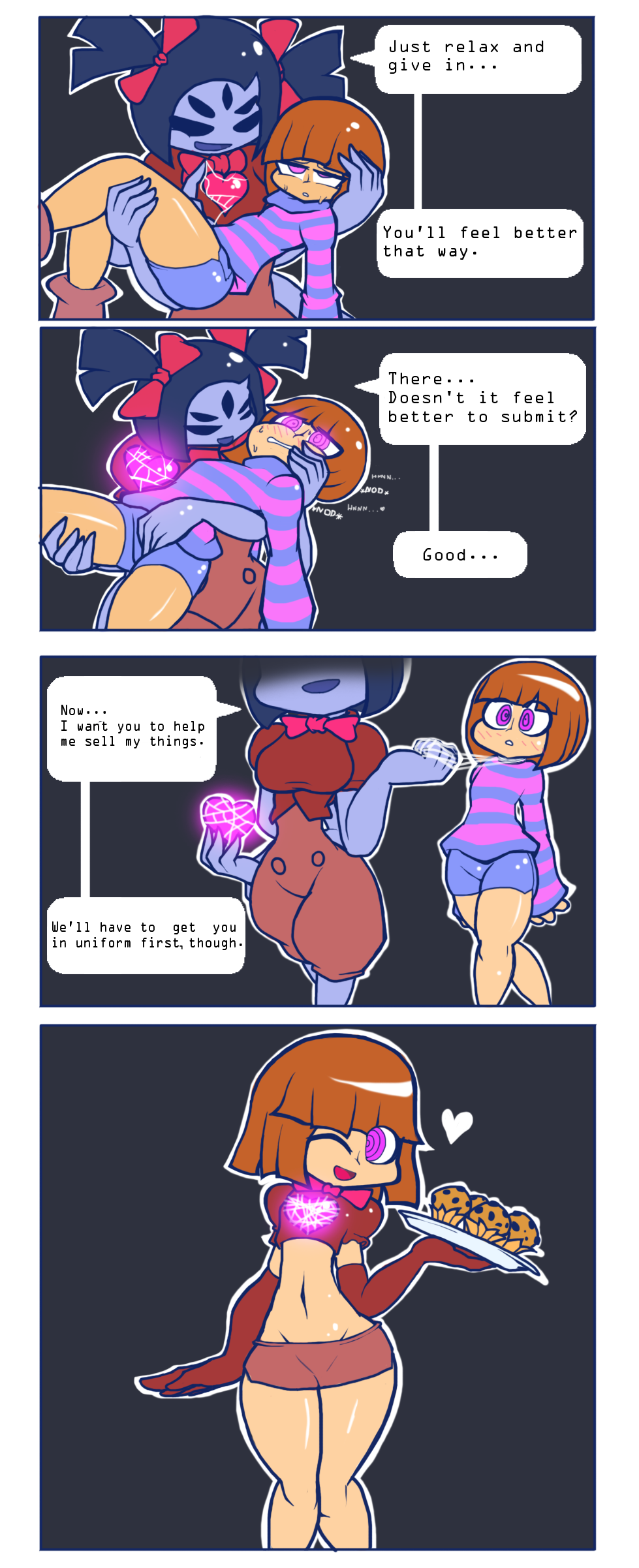 Frisks Hypnotic Adventures - Page 1 - Comic Porn XXX
