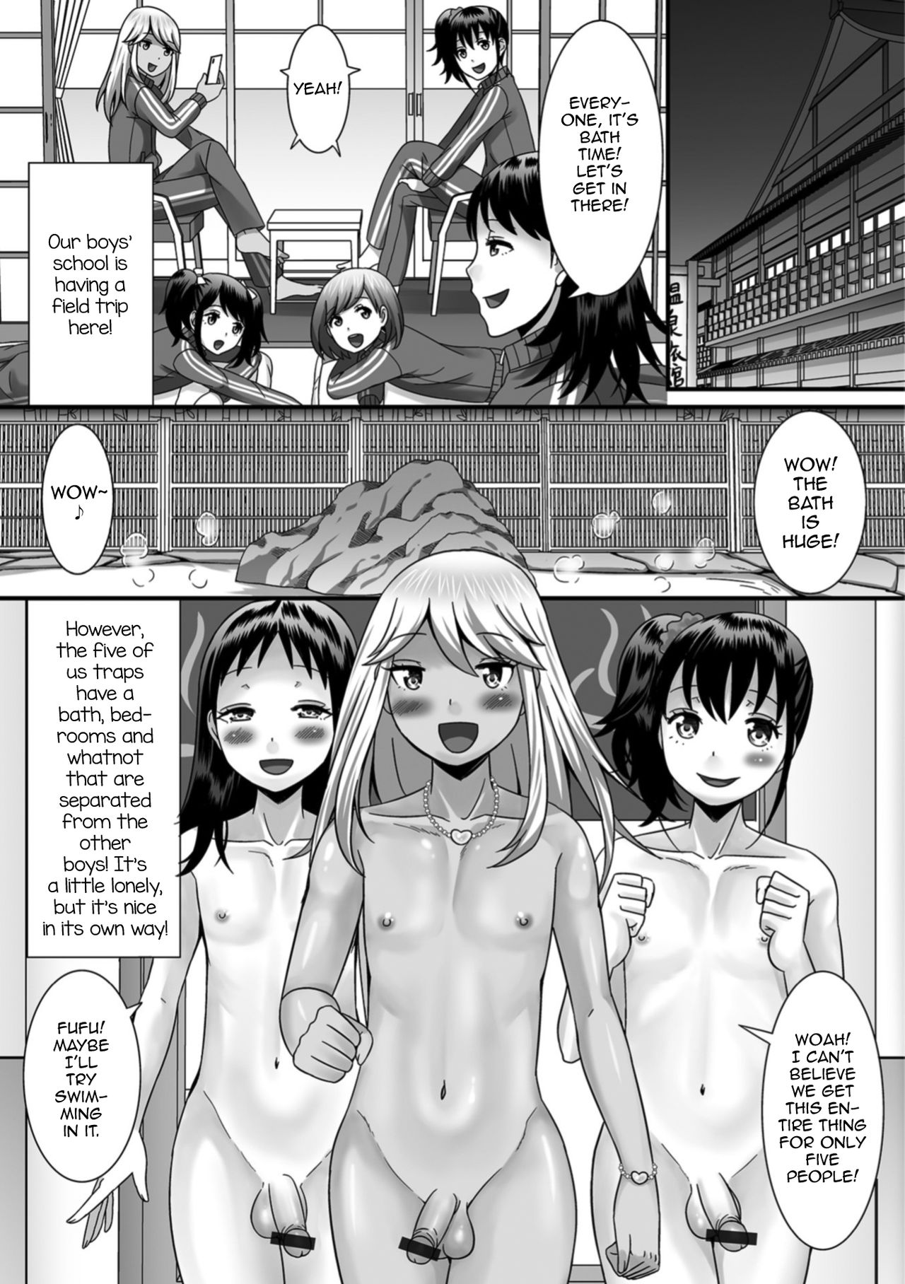 Otokonoko to Iku! Shuugaku Ryokou page 5 full