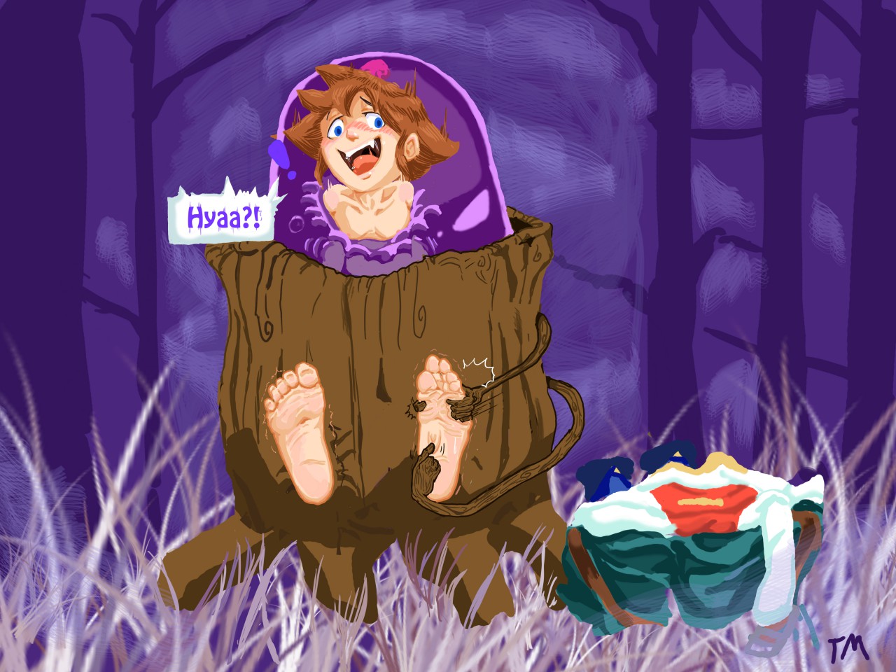 Chris in the woods page 6 full