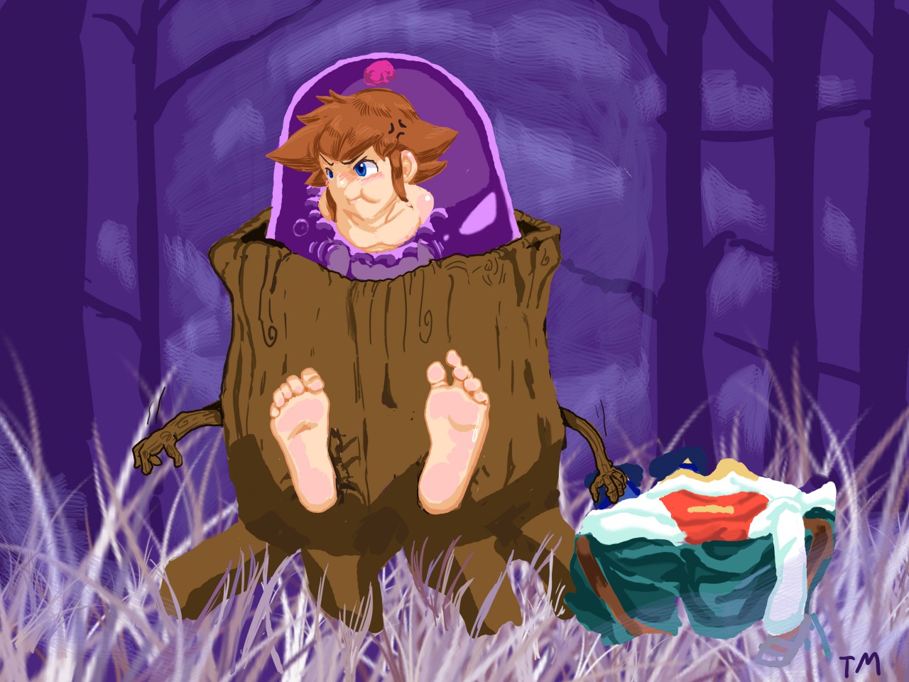Chris in the woods page 9 full