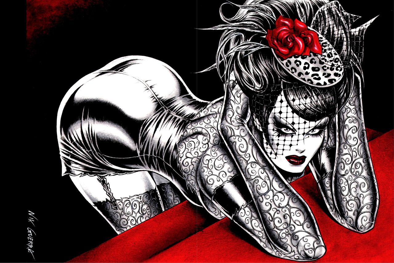 Dark Divas Pin-Up Collection page 11 full