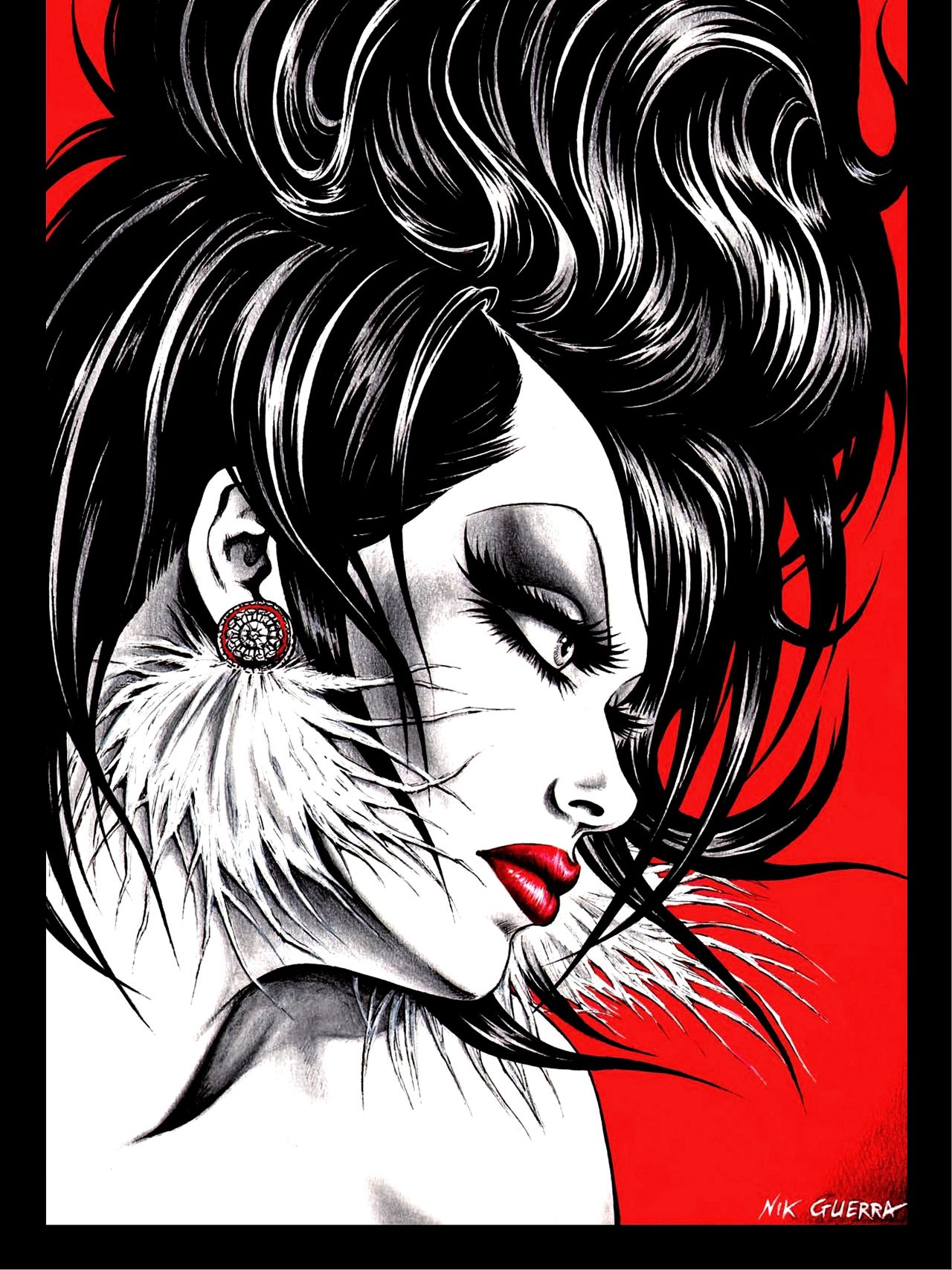 Dark Divas Pin-Up Collection page 12 full