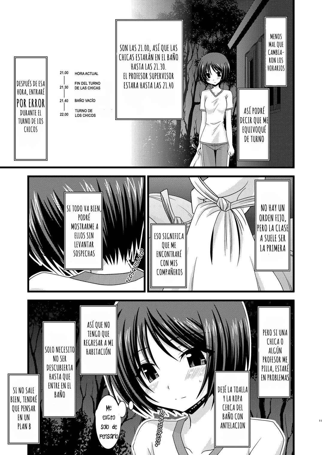 Roshutsu Shoujo Yuugi Yon | Exhibitionist Girl's Play 4 page 10 full