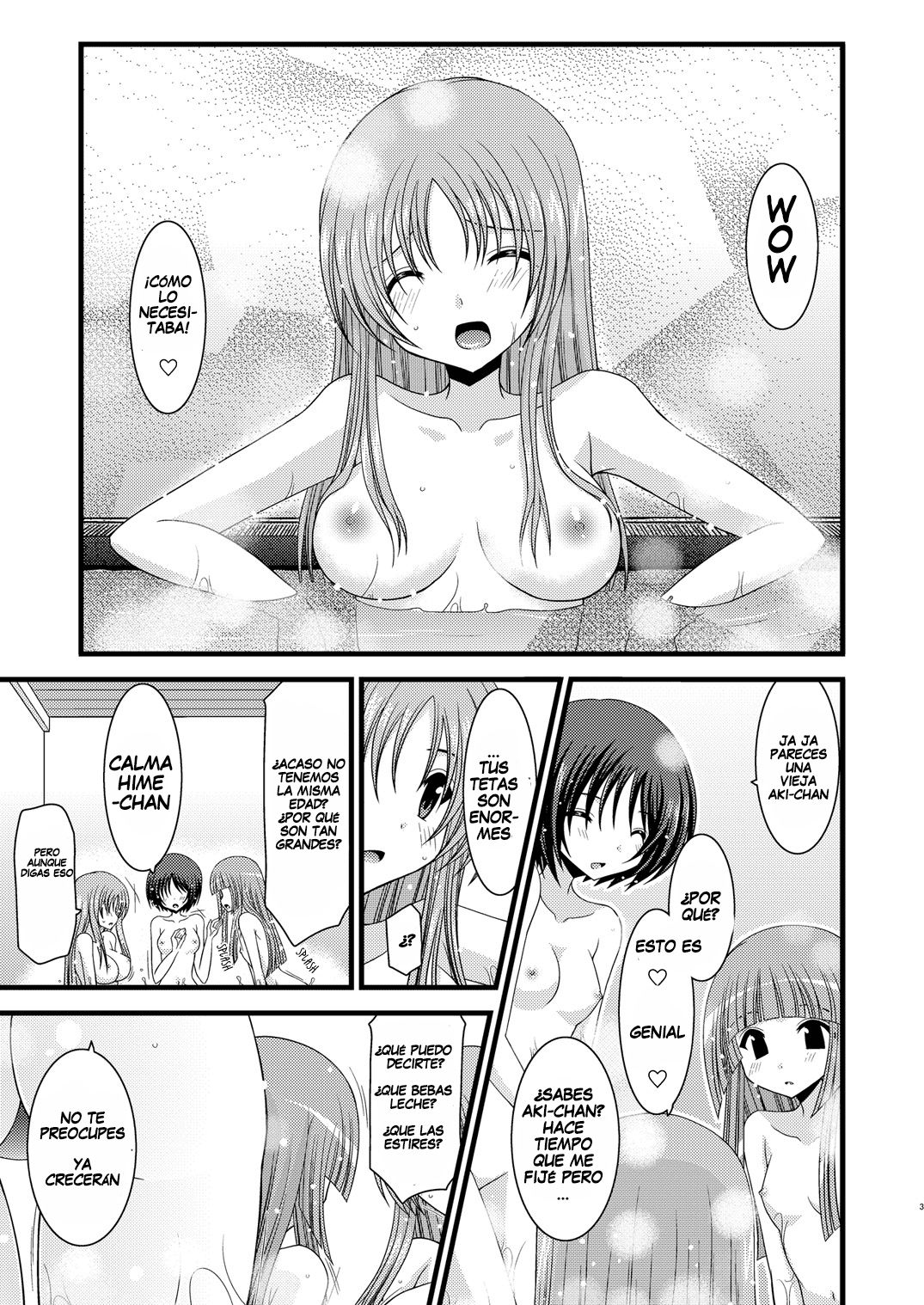 Roshutsu Shoujo Yuugi Yon | Exhibitionist Girl's Play 4 page 2 full