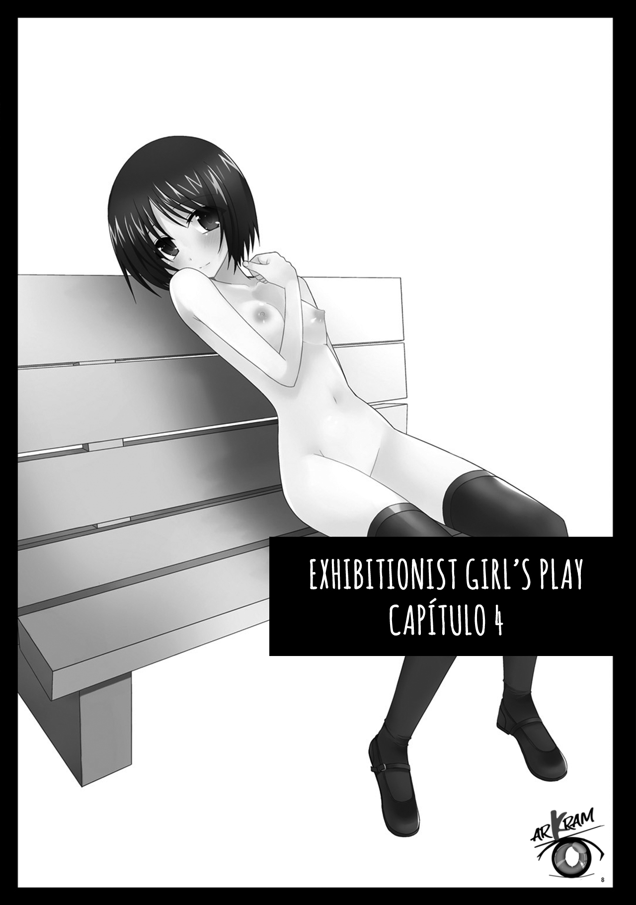 Roshutsu Shoujo Yuugi Yon | Exhibitionist Girl's Play 4 page 7 full