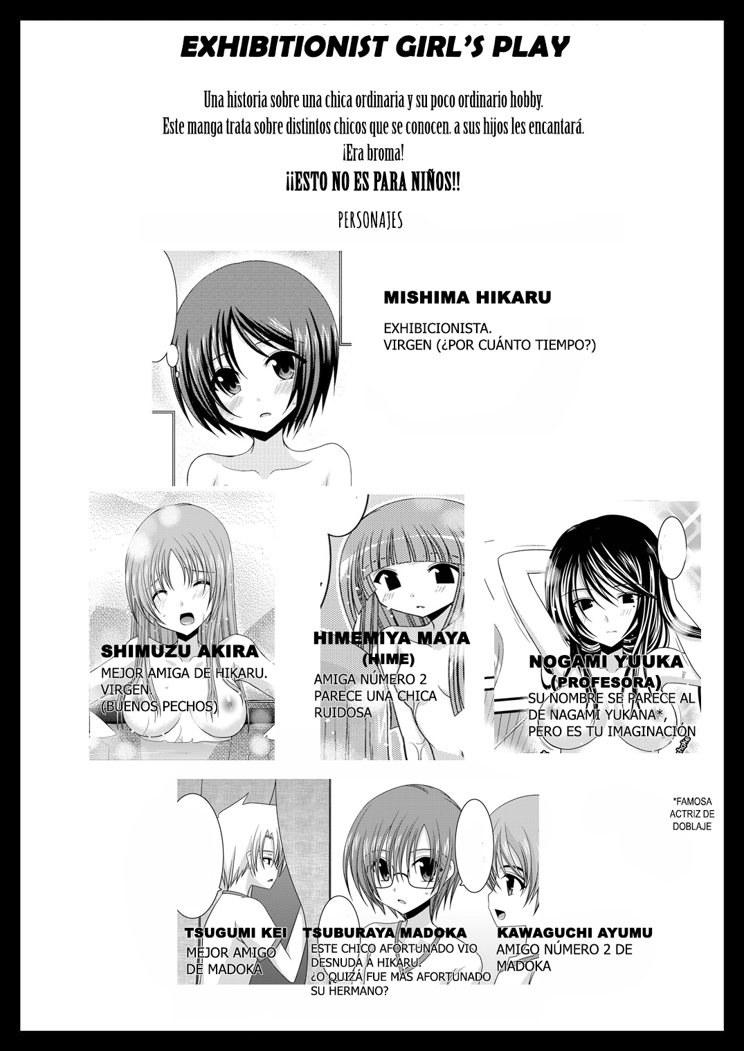 Roshutsu Shoujo Yuugi Yon | Exhibitionist Girl's Play 4 page 8 full