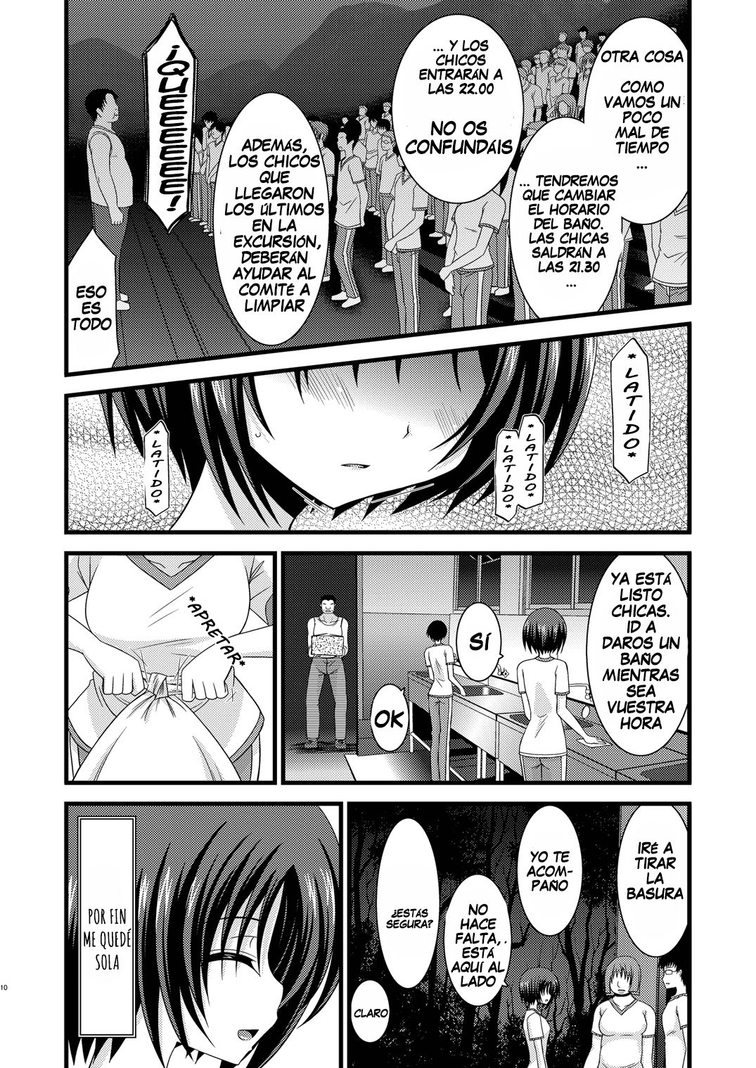 Roshutsu Shoujo Yuugi Yon | Exhibitionist Girl's Play 4 page 9 full