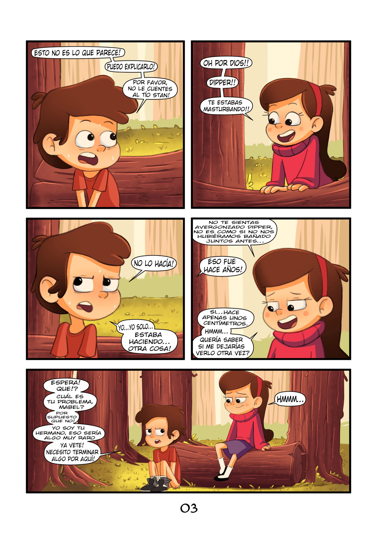 Gravity Falls - Secretos en el Bosque page 4 full
