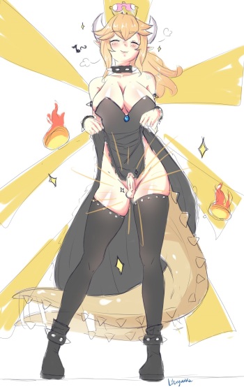 [Liliryuuka] Bowsette and Boosette mini comic (New Super Mario Bros. U Deluxe) cover