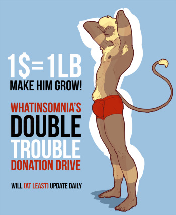 [whatinsomnia] DOUBLE TROUBLE cover