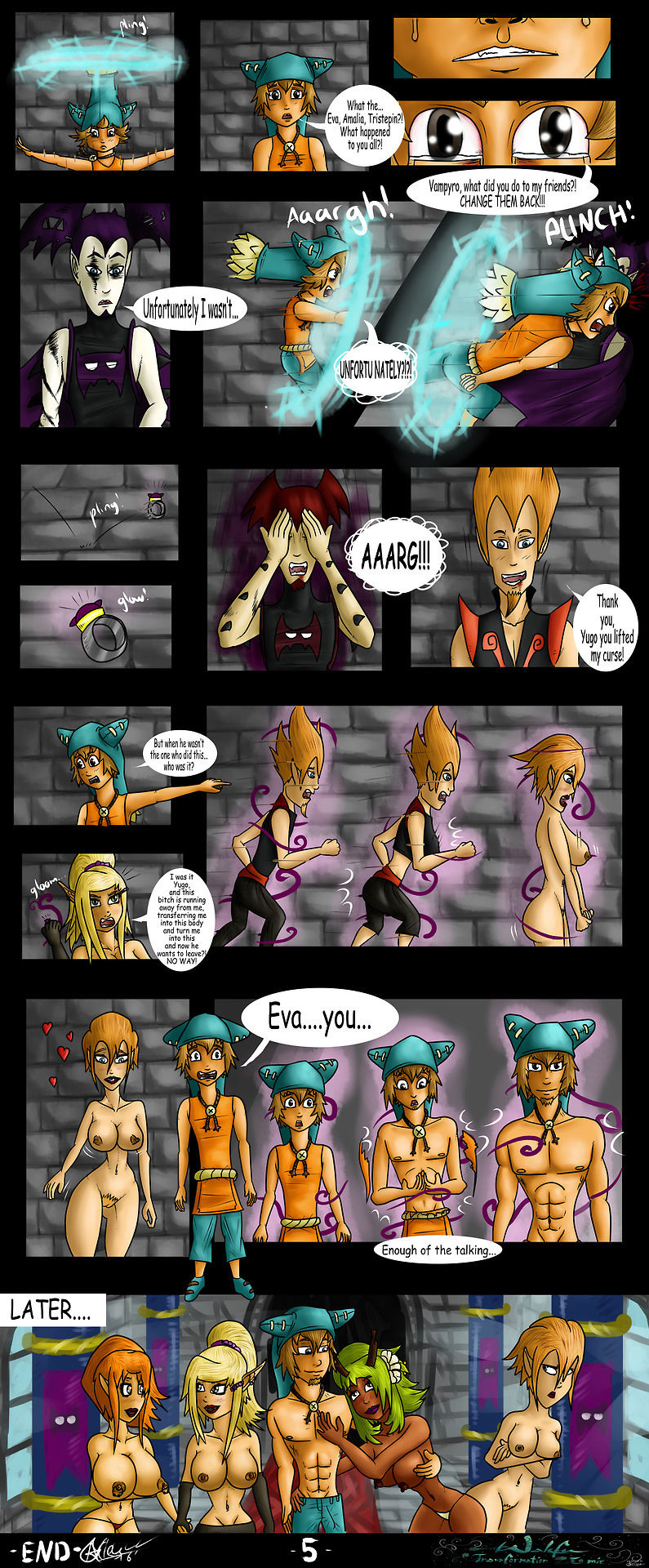 Wakfu Transformation Comic page 5 full