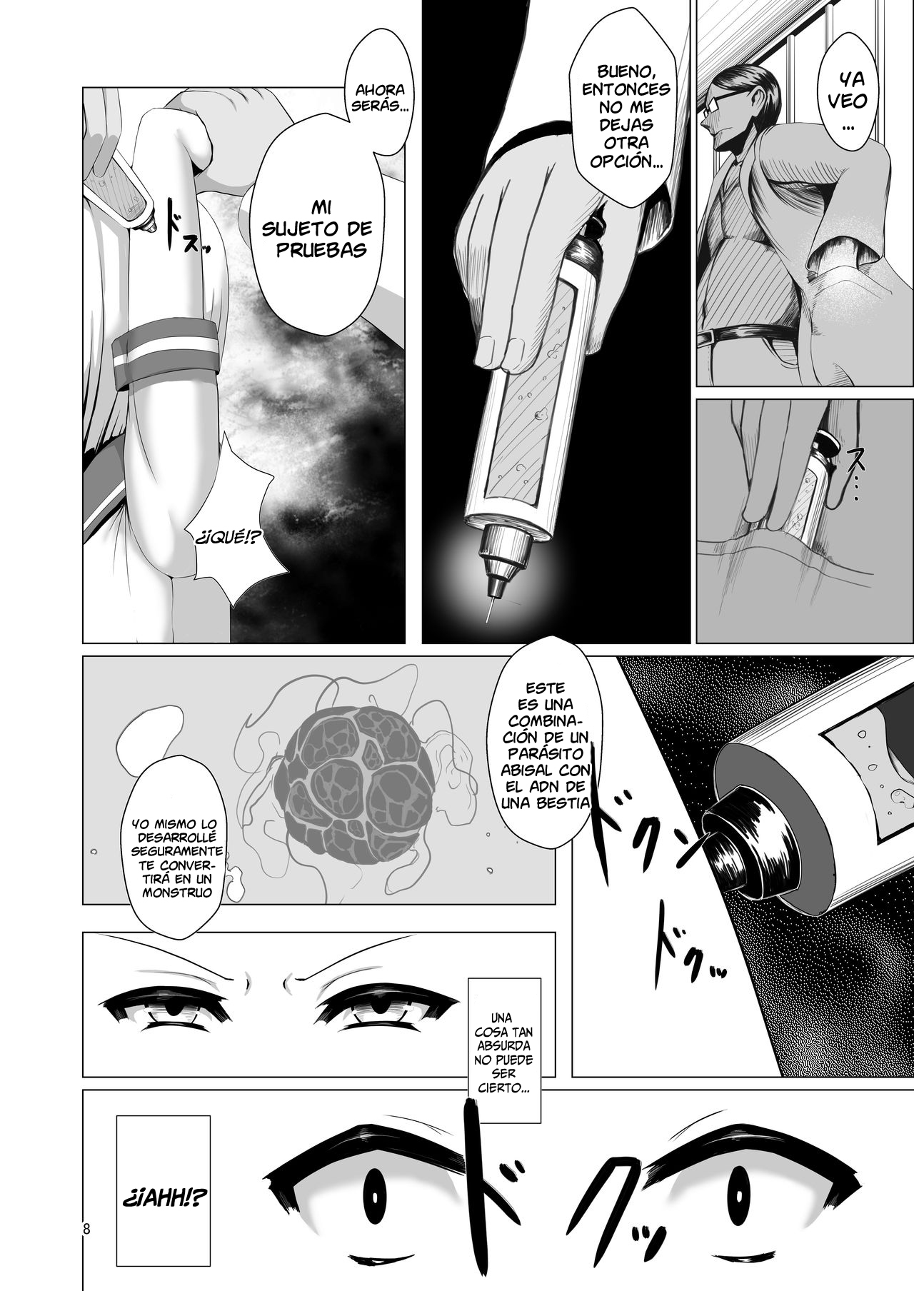 Juuyoku Shinshoku | Consumed by Bestial Passion page 8 full
