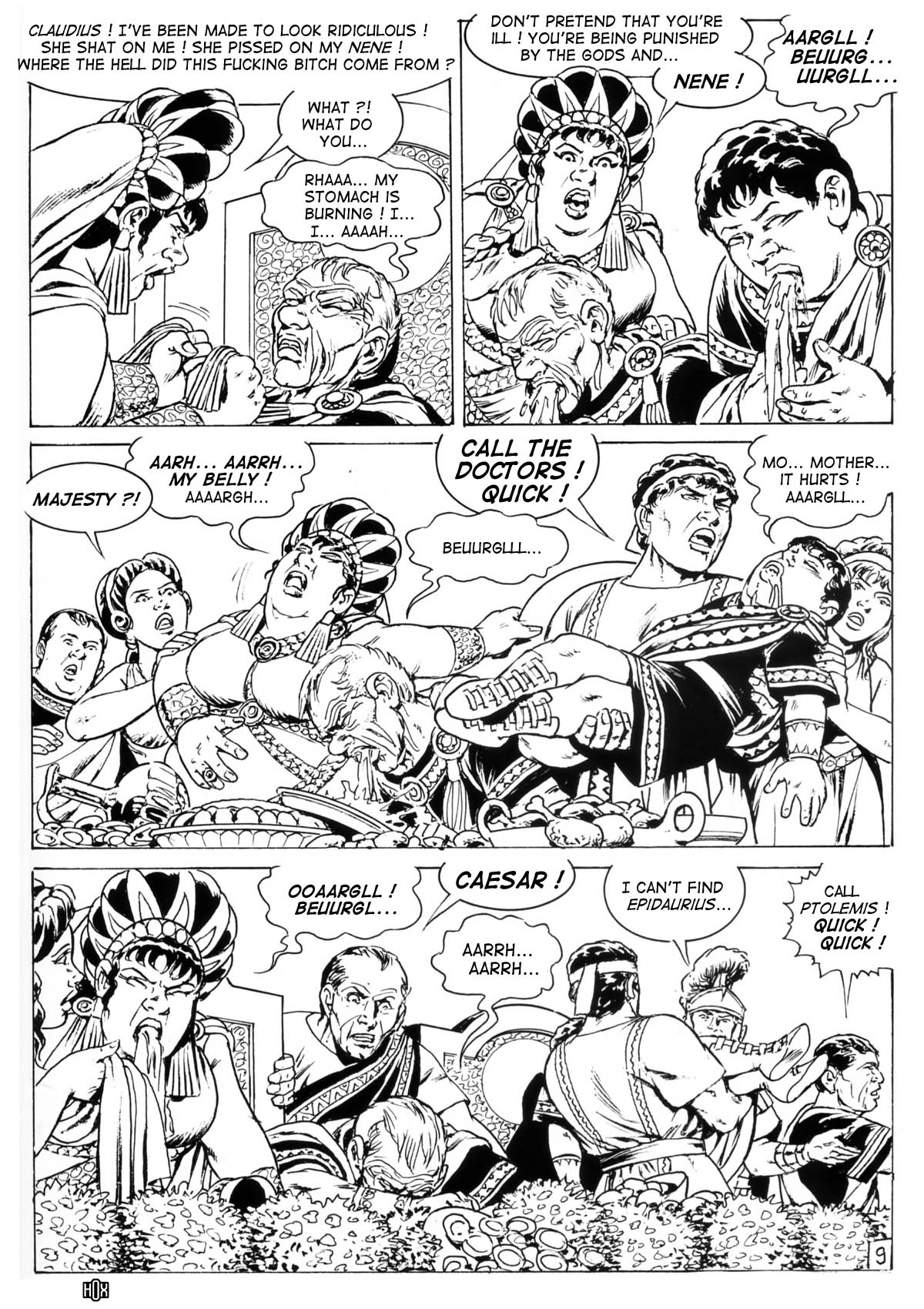 Messalina #5 - The Palace Of Tortures page 12 full