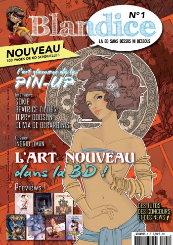 Blandice - 01 - L'art nouveau dans la bd (01-2017) cover