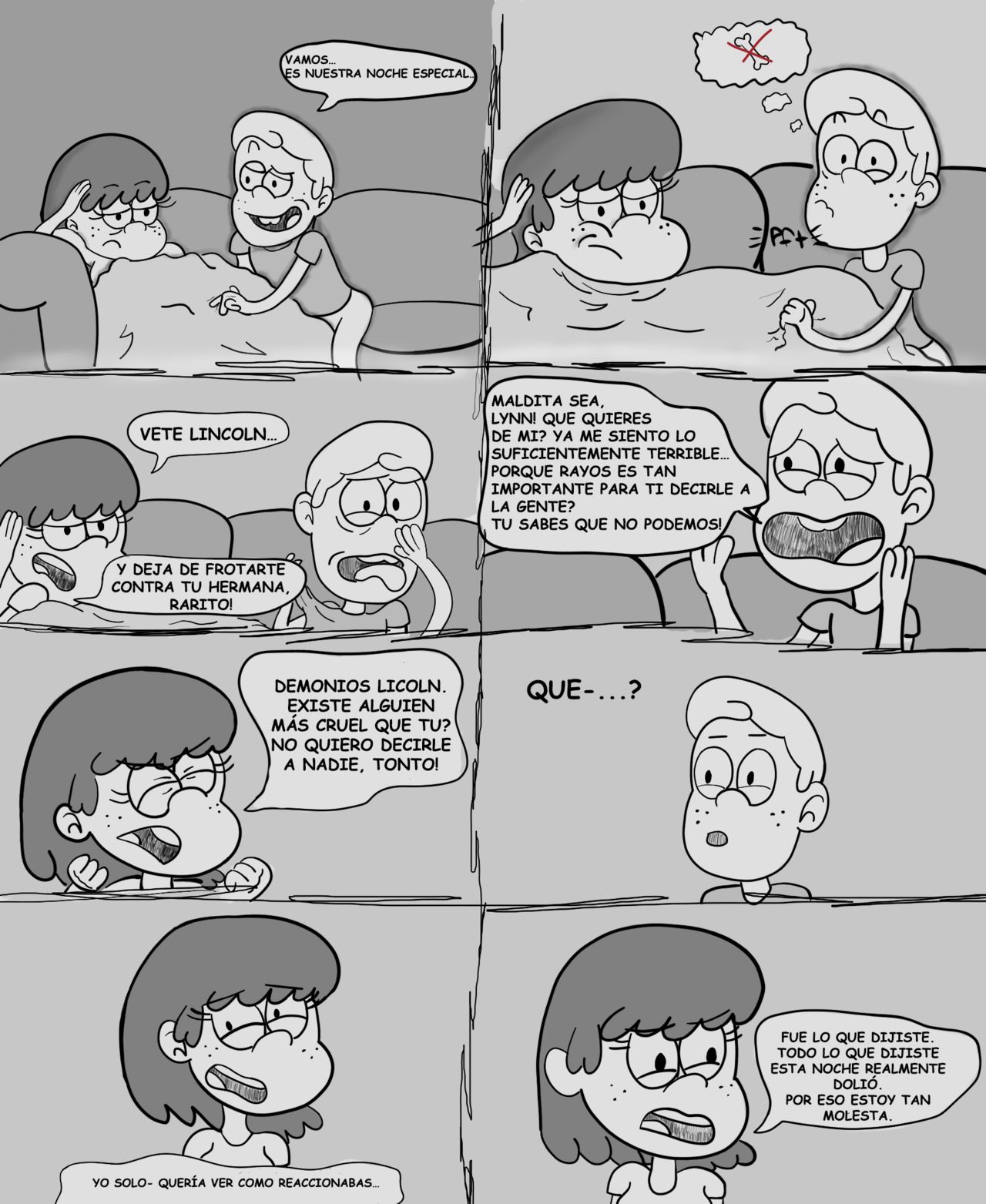 The Lacy Comic page 10 full