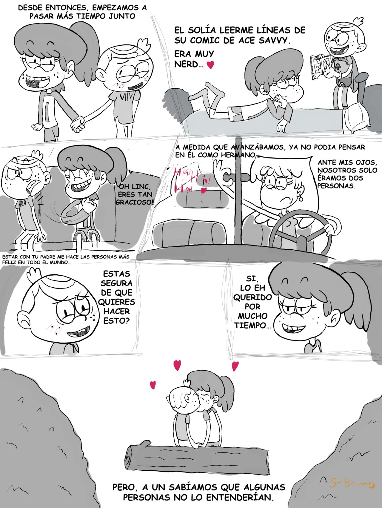 The Lacy Comic page 6 full