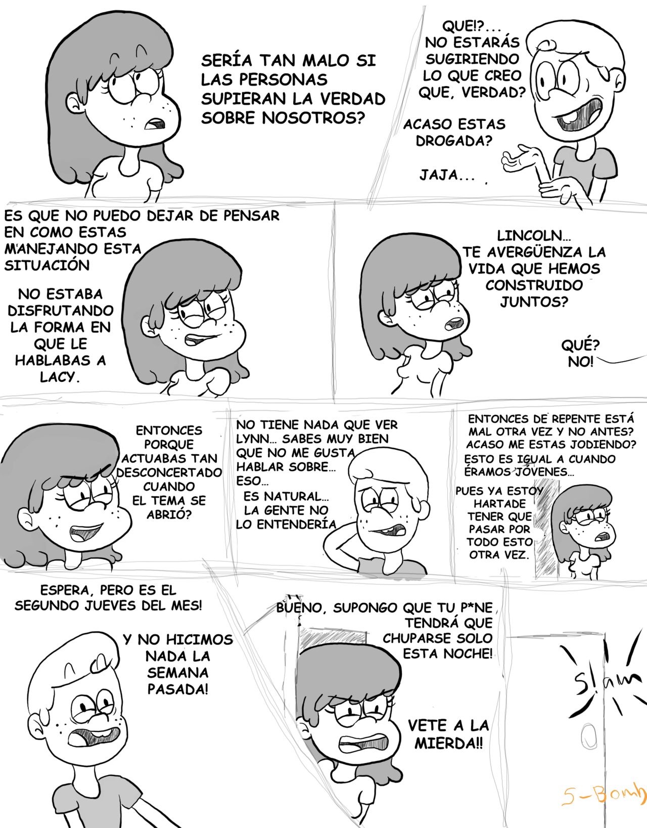 The Lacy Comic page 8 full