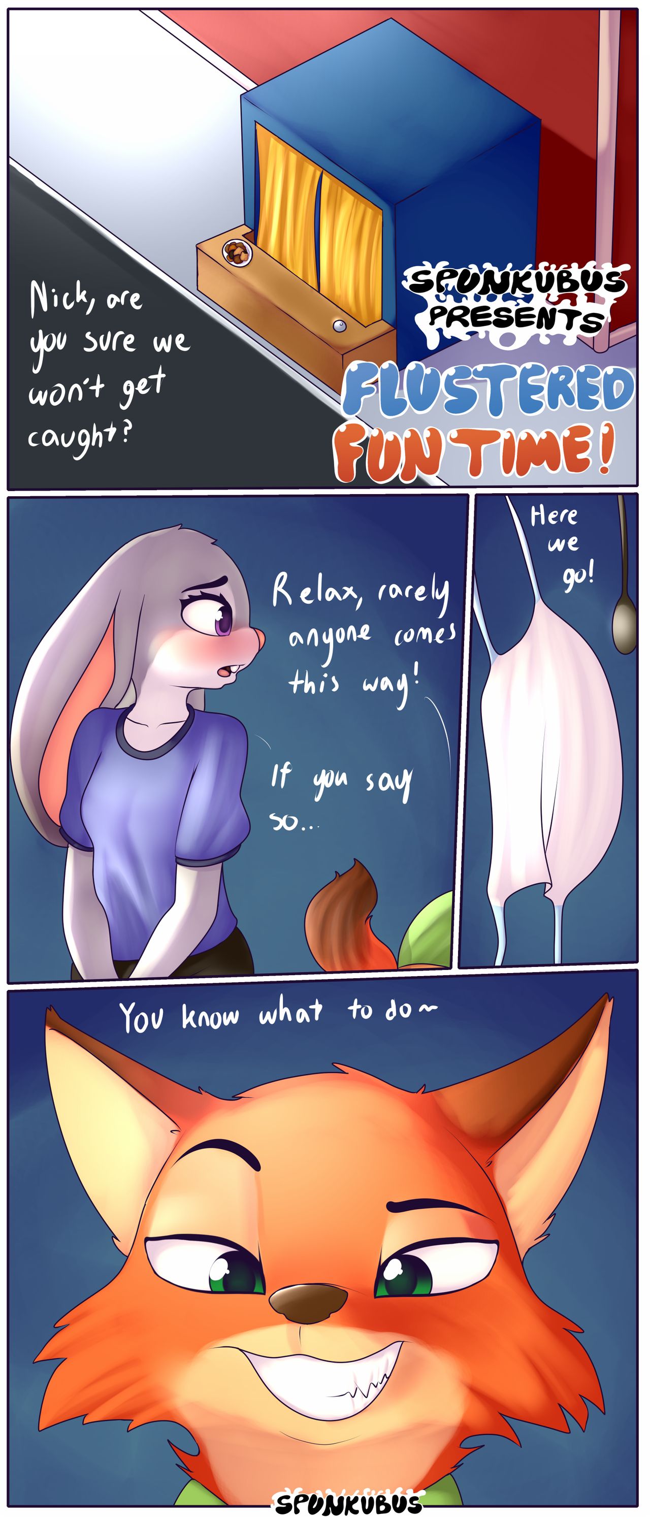 Flustered Fun Time! page 1 full