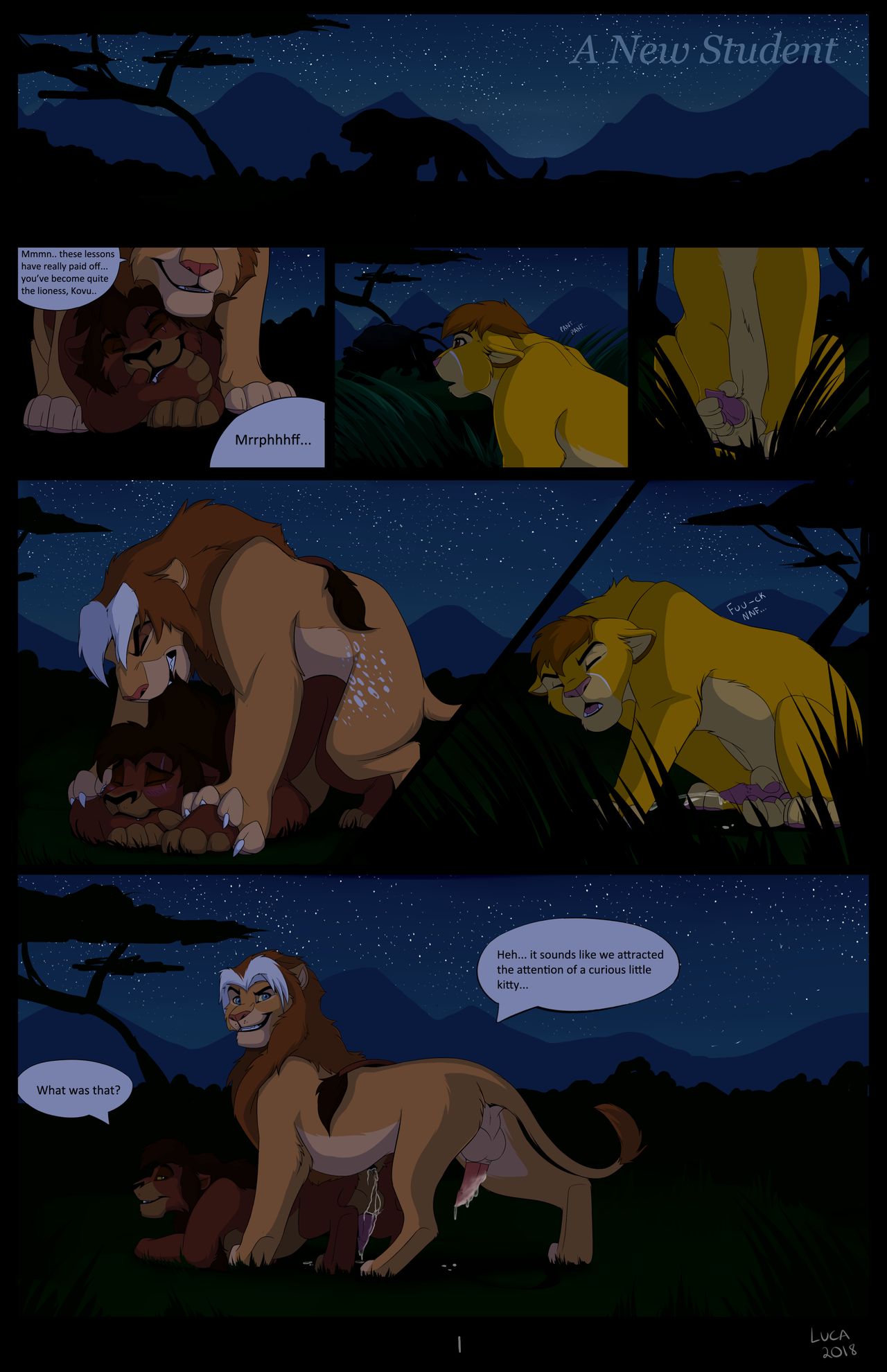 A New Student page 1 full