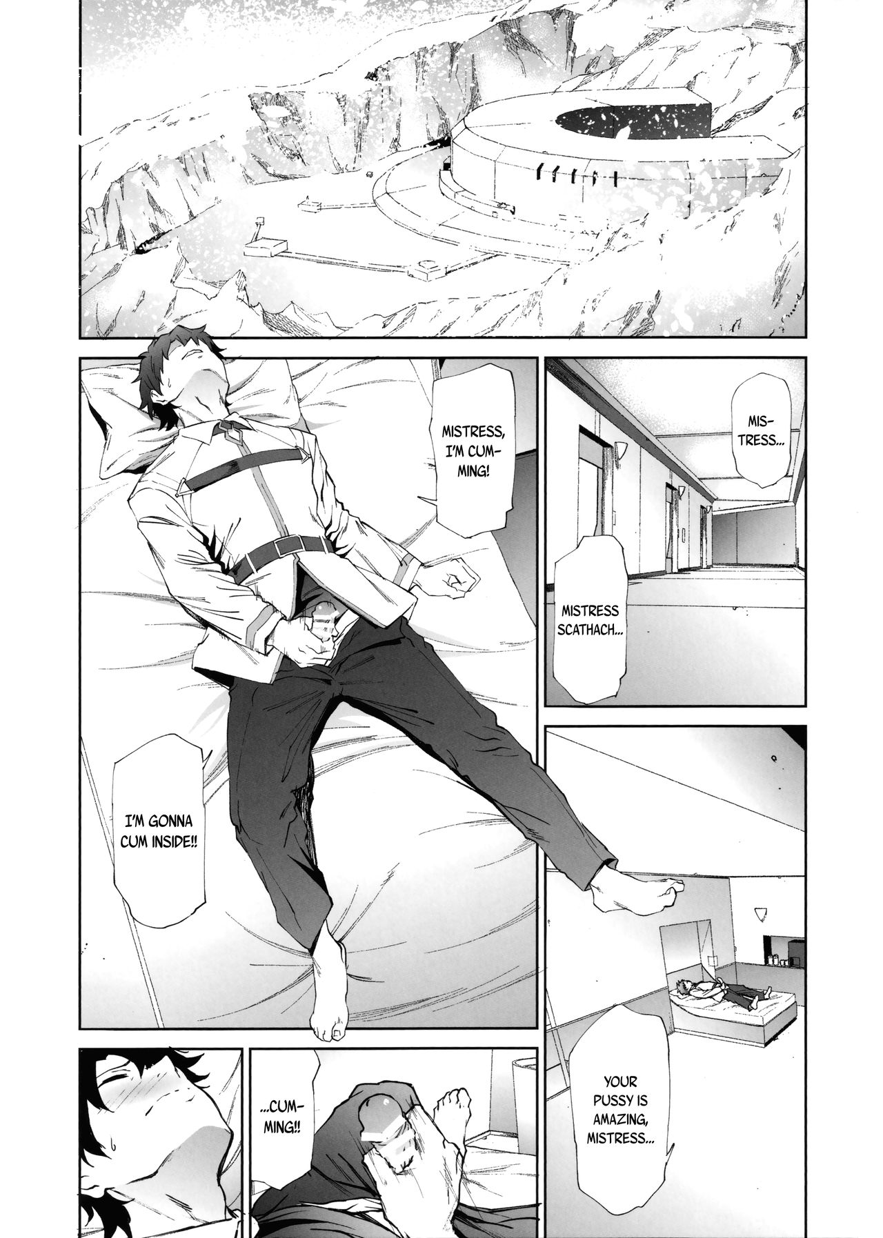 Scathach-shishou ni Okasareru Hon | Book About Mistress Scathach Violating Me page 2 full