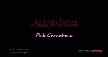 SARATH  - The Black Garden (Pink Carnations) cover