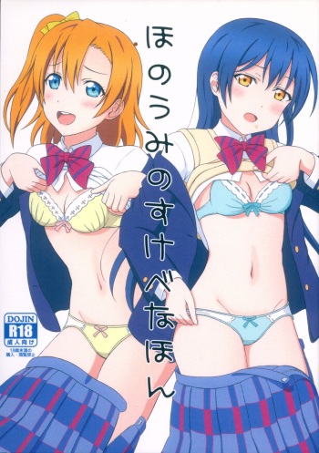 (Bokura no Love Live! 17) [64bit Spectrum (Kisaragi Neon)] HonoUmi no Sukebe na Hon (Love Live!) cover