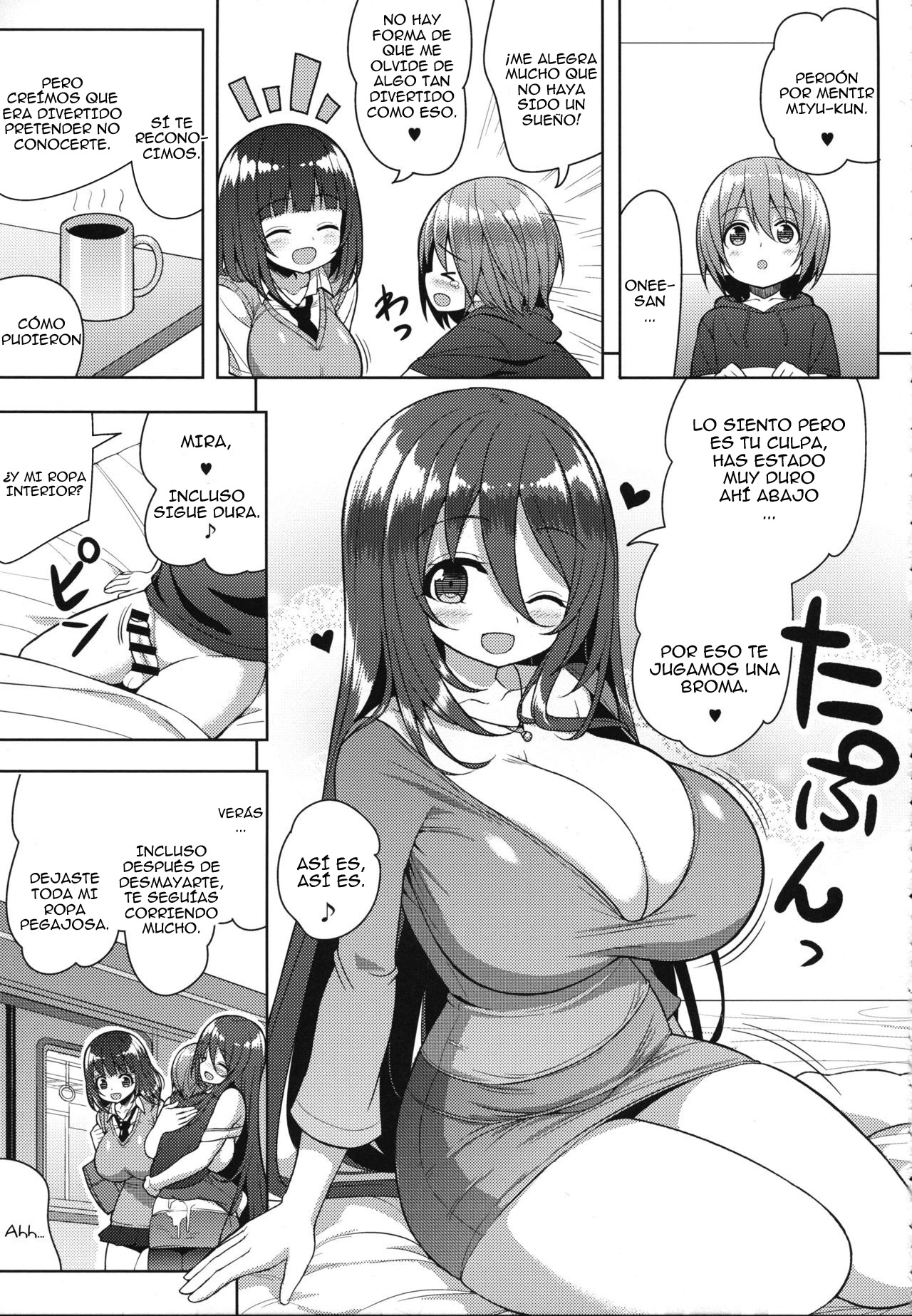 Onee-san to Onee-chan de Sandwich page 10 full