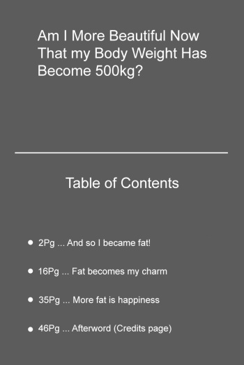 [Huurin Kazan](English) Watashi, Taiju 500kg Ijo Ni Natchatta Okage De Kawaiku Narimashita Yo Ne? | Am I More Beautiful Now That My Body Weight Has Become More Than 500kg? cover