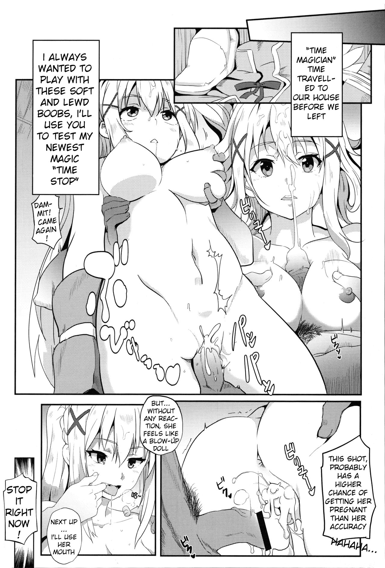 Blessing Megumin with a Magnificence Explosion! page 9 full