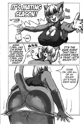 (C81) [Mayoineko (Petaro)] Hatsujouki desu yo! | It's Mating Season! (Kemokko Lovers 2) [English] [thetsuuyaku] [Decensored] cover