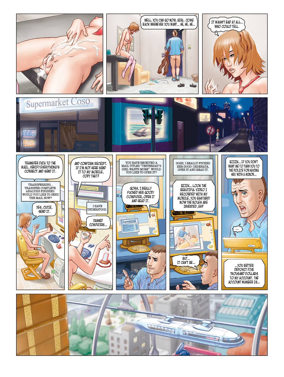 4 girlfriends  Chapter one. Hd from Patreon Atilio gambedotti page 6 full