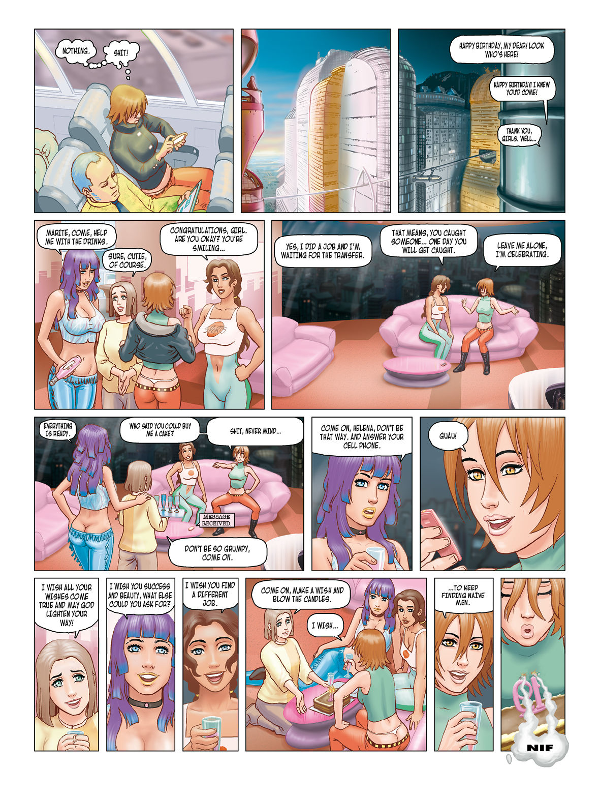 4 girlfriends  Chapter one. Hd from Patreon Atilio gambedotti page 7 full