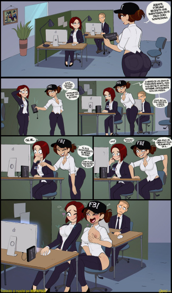 [Shadman, various] FBI/Stacy comics [Spanish] cover