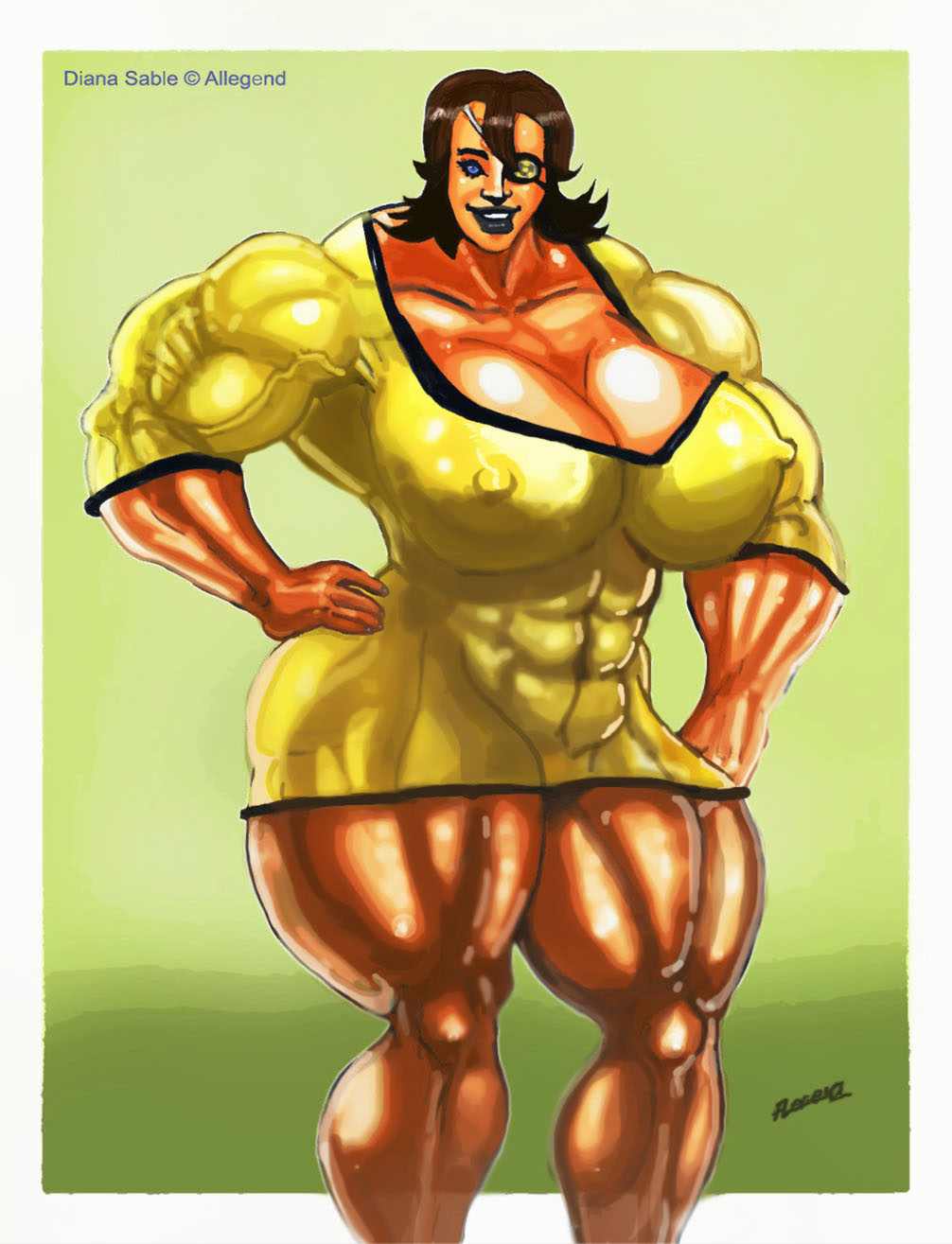 Huge breast & Muscles gals stars page 9 full