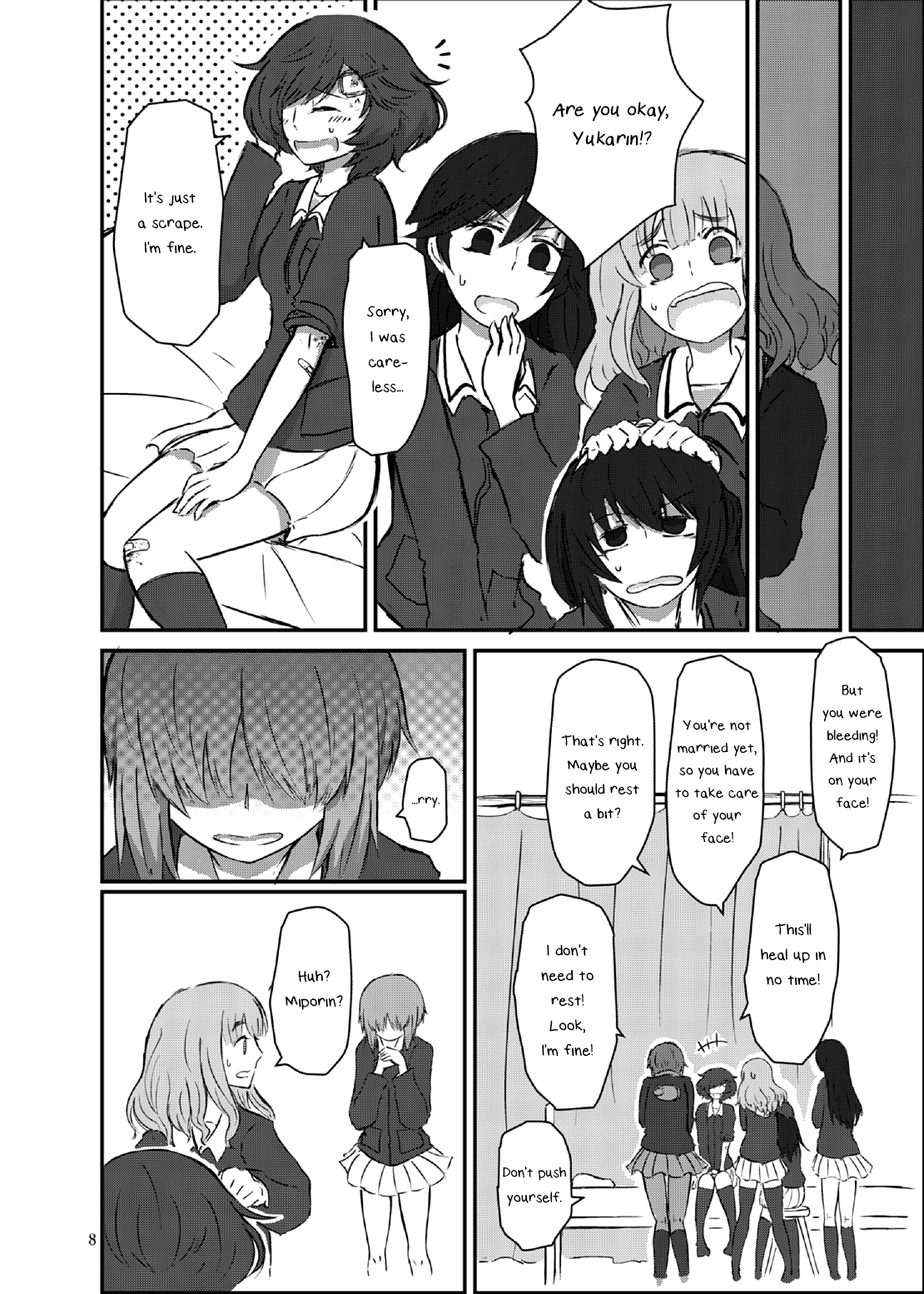 Bouhatei wa Takaku Moroi | The Higher the Breakwater, the Quicker It Is to Crumble page 8 full