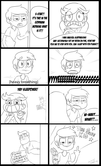 [aval0nx] Star vs. the Forces of Evil - Short Comics cover