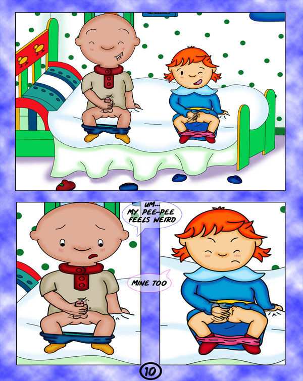 Caillou Discovers, Part 1. Caillou. 
