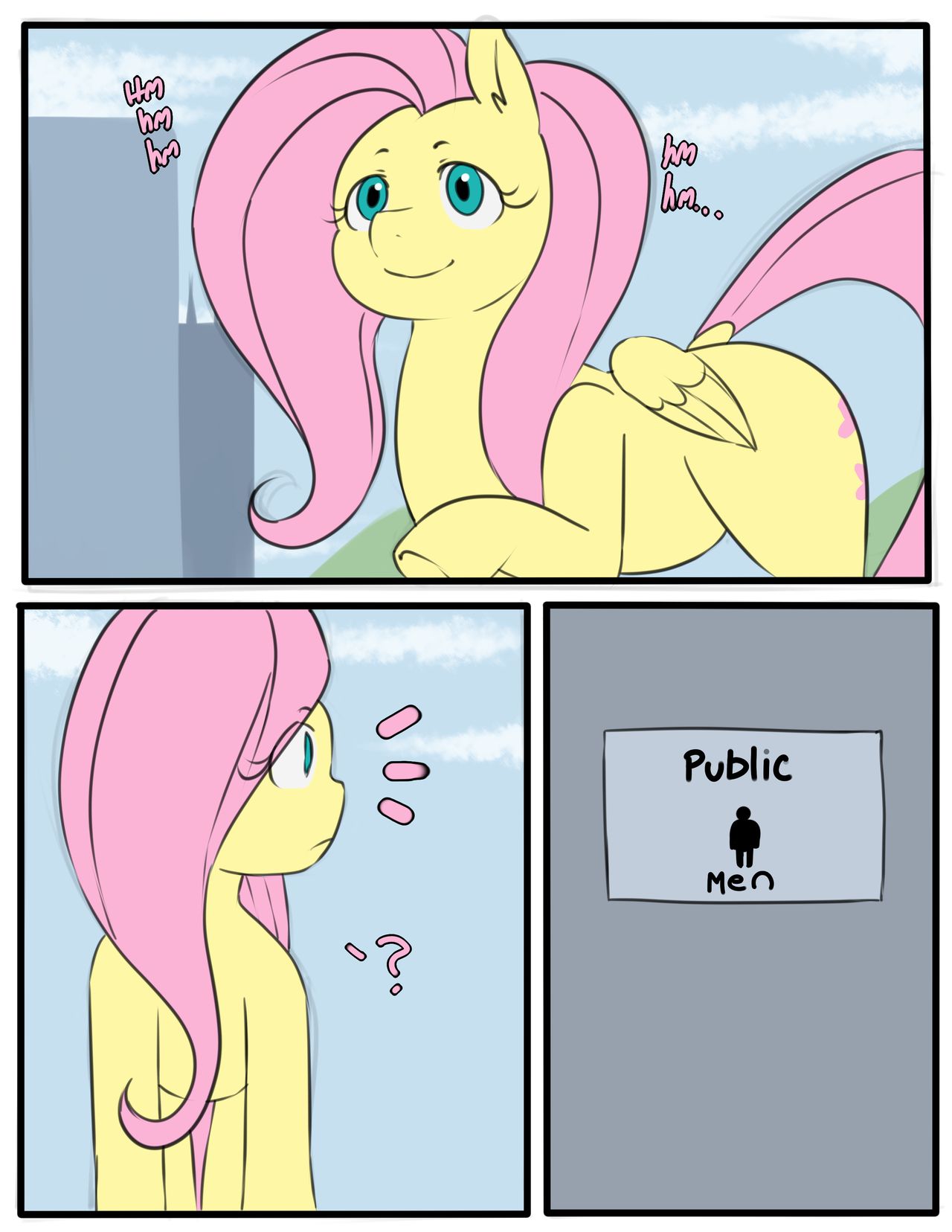 Sluttershy Adventures page 1 full
