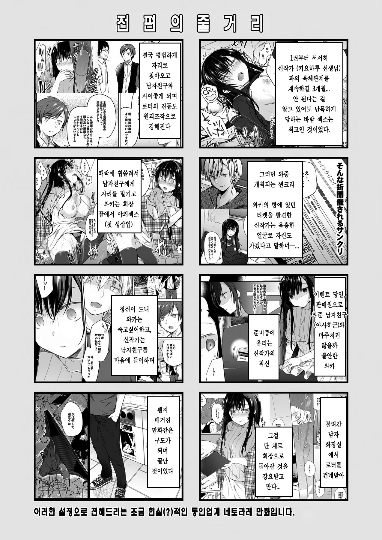 Ero Doujin Sakka no Boku no Kanojo wa Uwaki nante Shinai. 3 - She will never let me down. | 에로 동인작가인 내 여자친구는 바람 따위 피지 않아 3 page 4 full