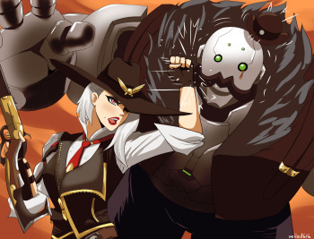 [veiled616] Ashe and B.O.B (Overwatch) cover