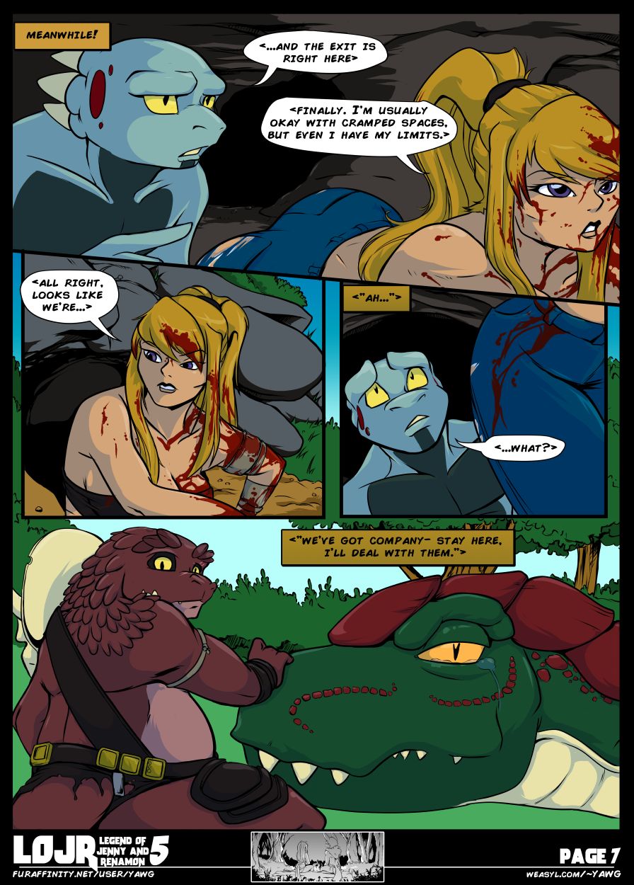 The Legend of Jenny And Renamon 5 page 8 full