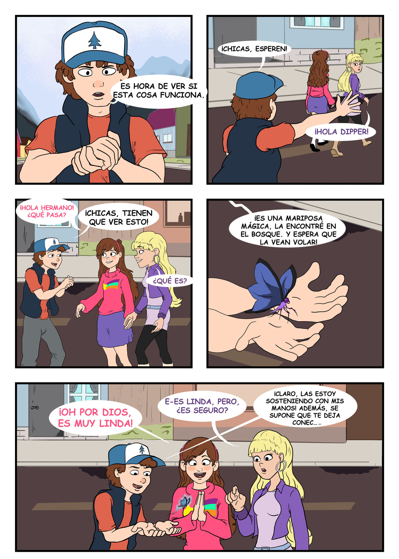 Gravity Falls Butterflies in my Head page 2 full
