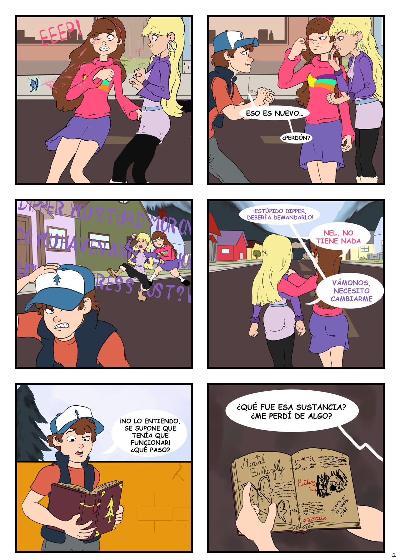 Gravity Falls Butterflies in my Head page 3 full