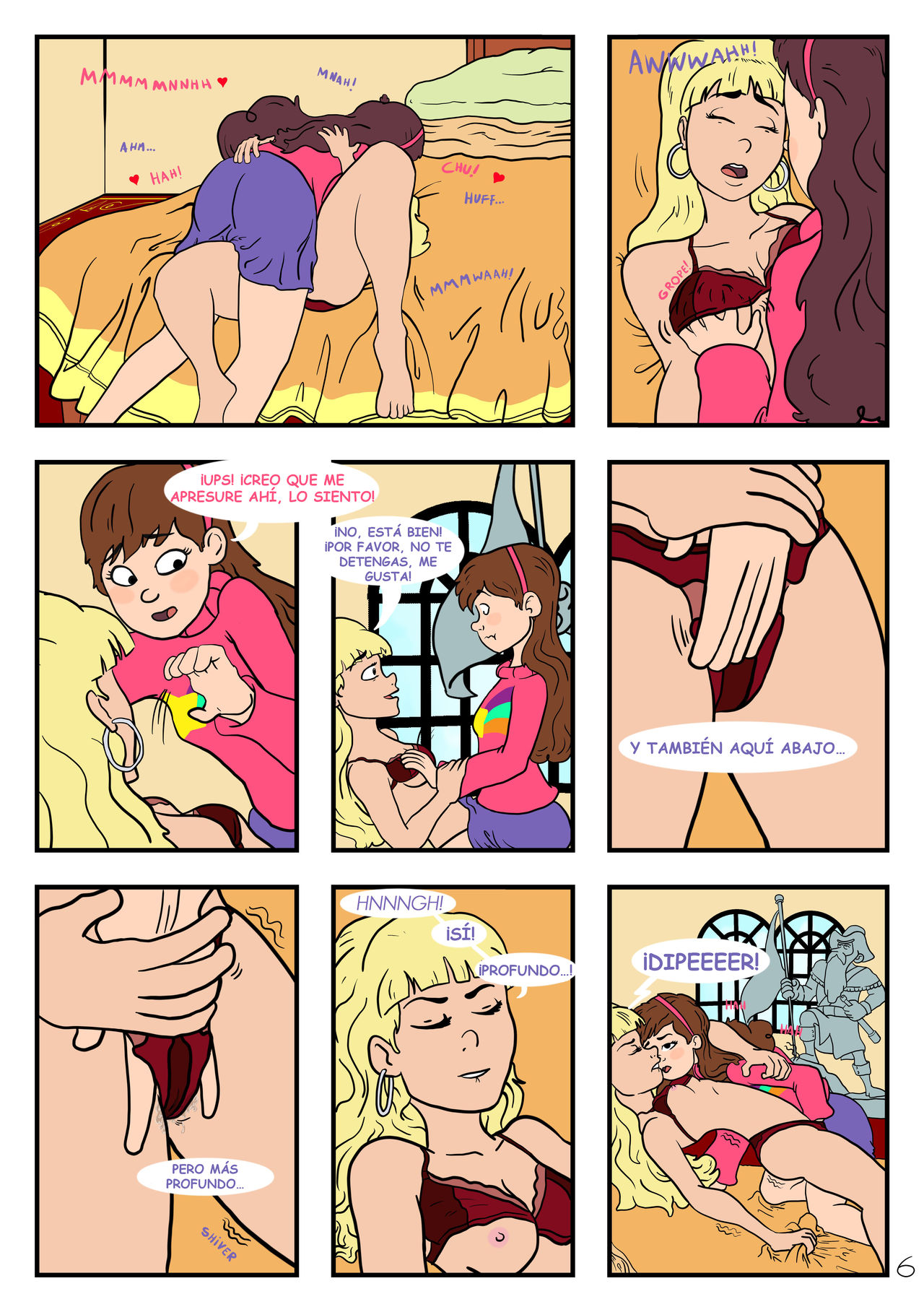 Gravity Falls Butterflies in my Head page 7 full