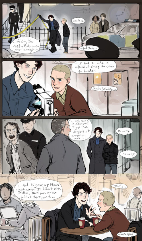 30 days OTP Johnlock by reapersun - Page 6 - Comic Porn XXX