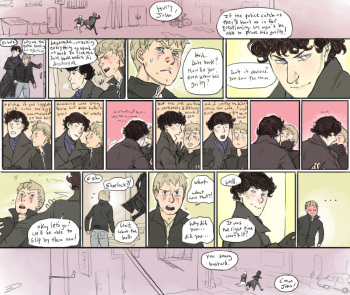 30 days OTP Johnlock [ sherlock ] by reapersun cover
